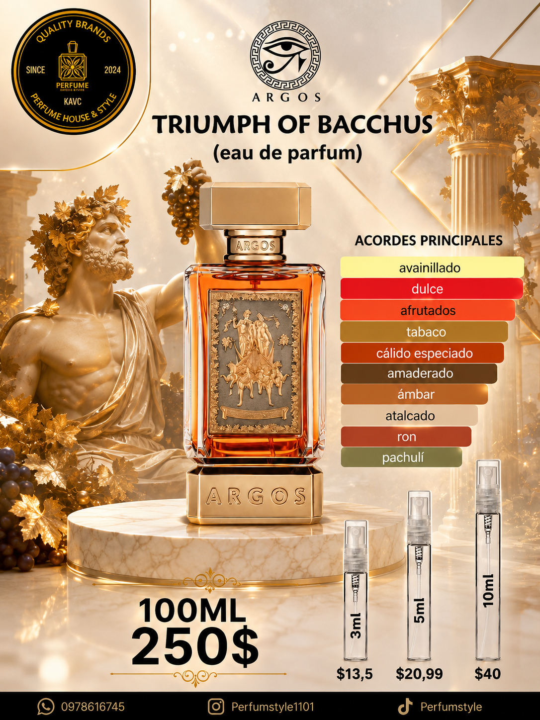 Triumph of bacchus