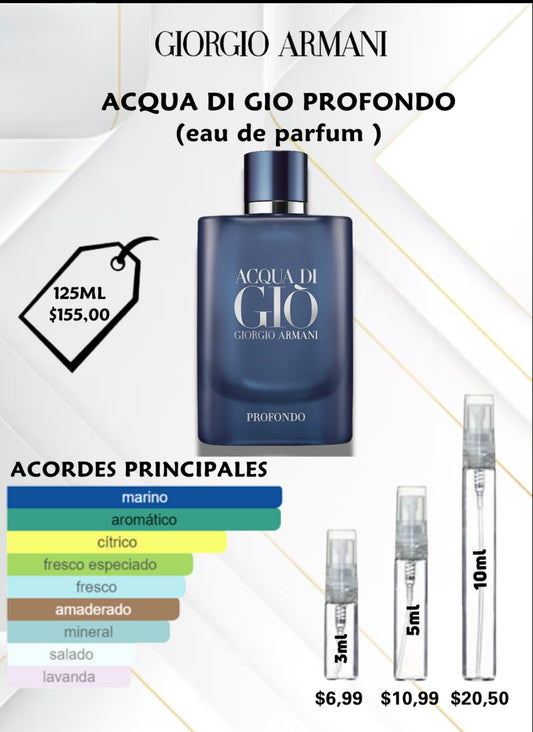Aqua di Gio profondo edp