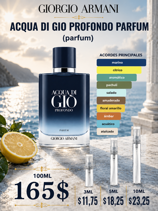 Aqua di Gio profondo parfum