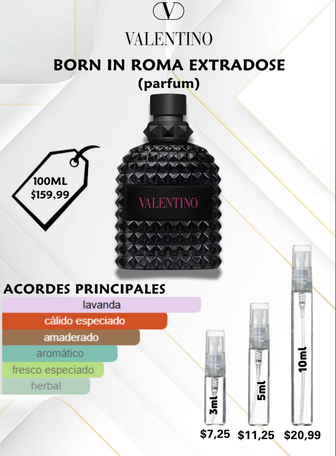 Valentino extradose
