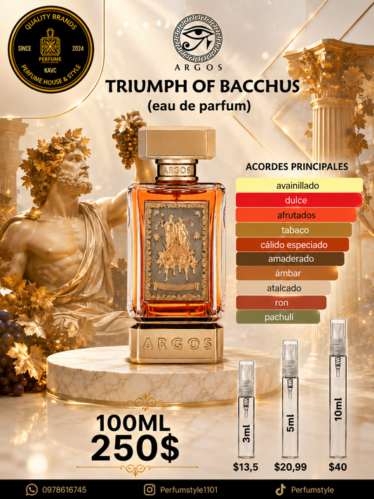 Triumph of bacchus