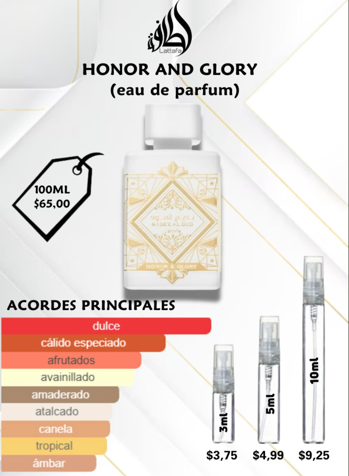 Honor y gloria