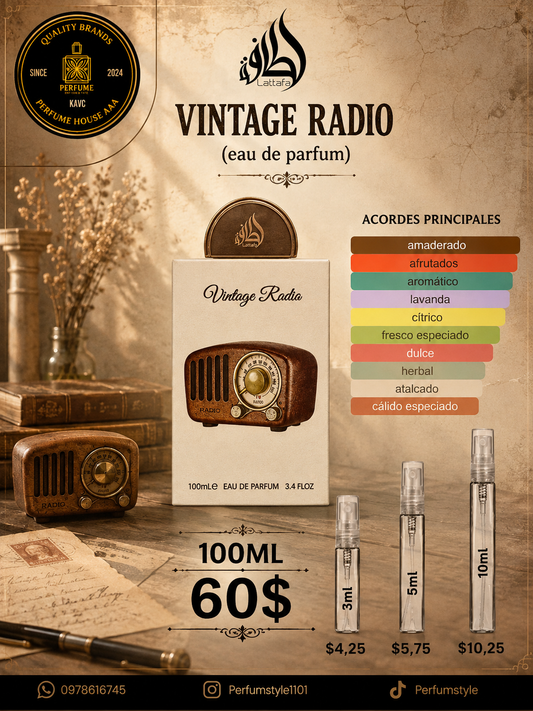 Vintage radio