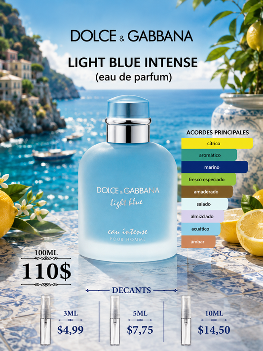 Light blue intense